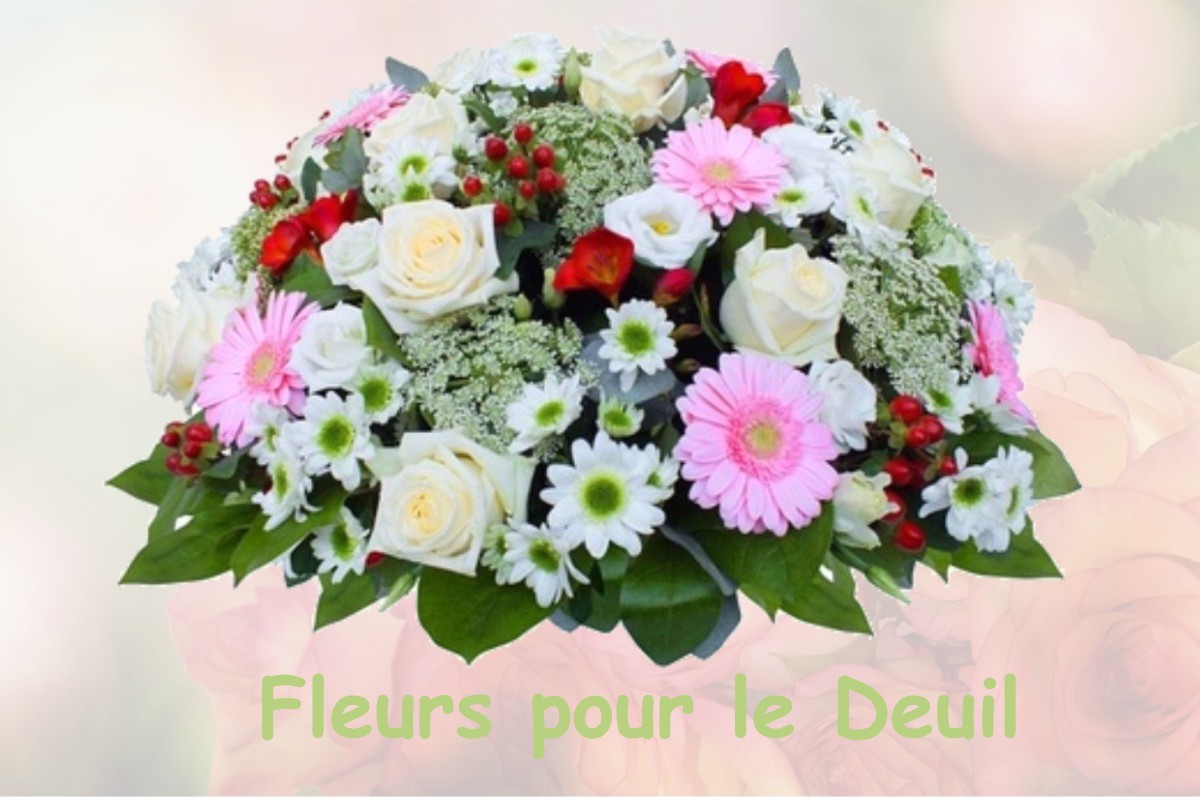 fleurs deuil CROIX-CALUYAU
